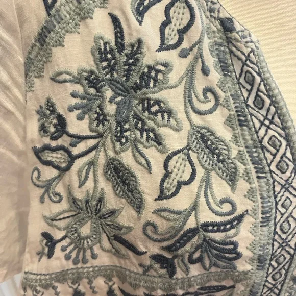 Johnny Was Blouse XS - Picture 4 of 7